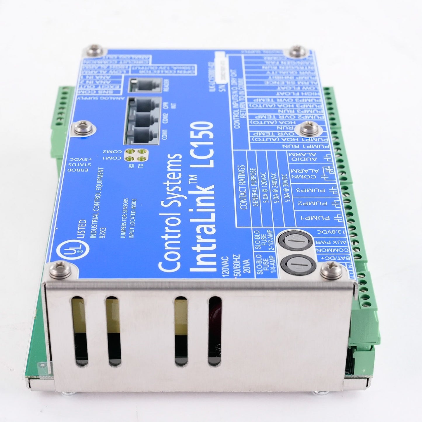 Control Systems IntraLink LC150 LC150001-02 Pump Controller 120VAC 50/60Hz