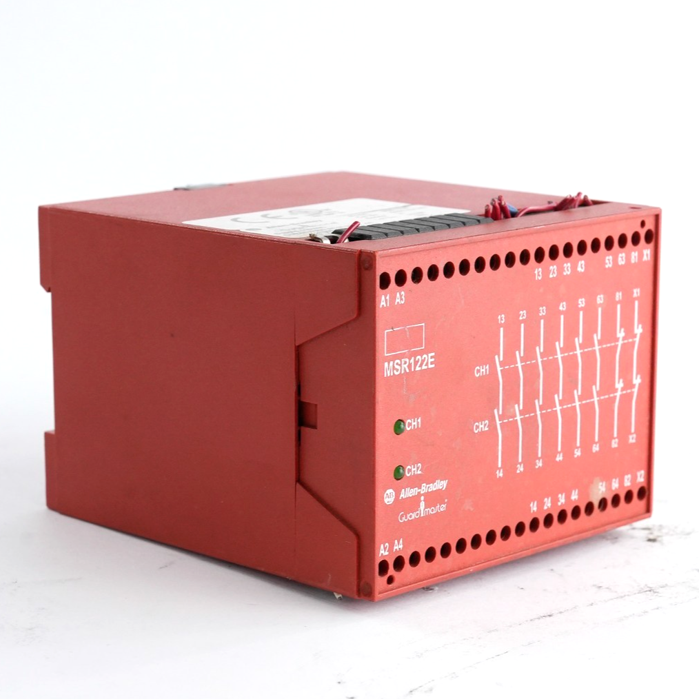 Allen Bradley 440R-E21357 Series A GuardMaster Relay MSR122E 115VAC