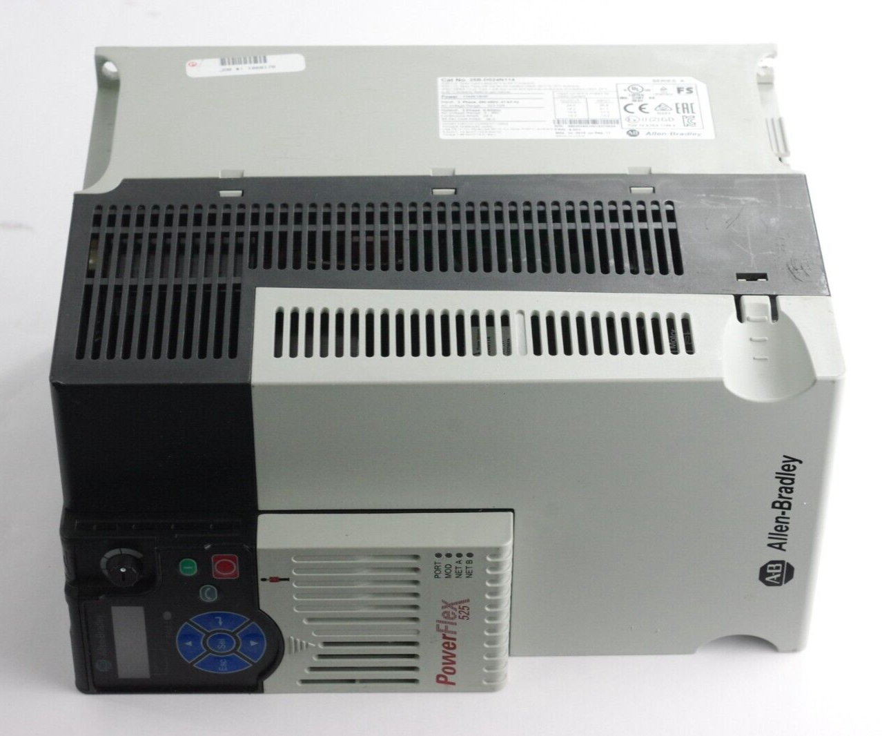 Allen Bradley 25B-D024N114 Ser A PowerFlex 525 Drive 3-Phase 380-480V 15hp