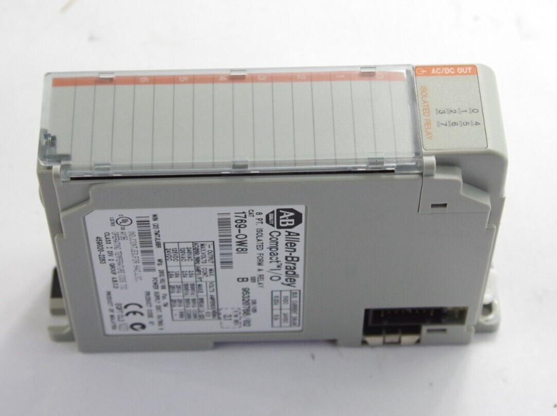 Allen Bradley 1769-OW8I / 1769OW8I Ser B Compact I/O 8 Pt. Isolated Form A Relay