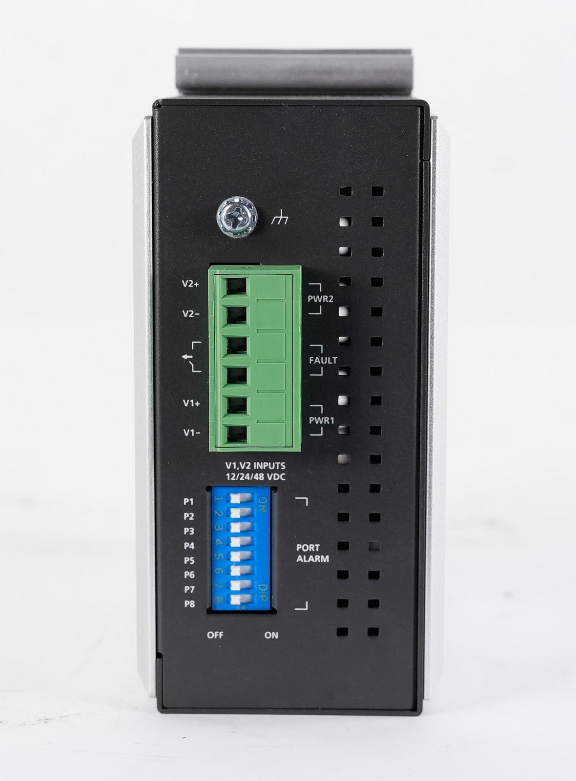 Moxa EDS-308 Unmanaged Ethernet Switch 8-Port EDS308 12/24/48VDC Rev 3.1.0