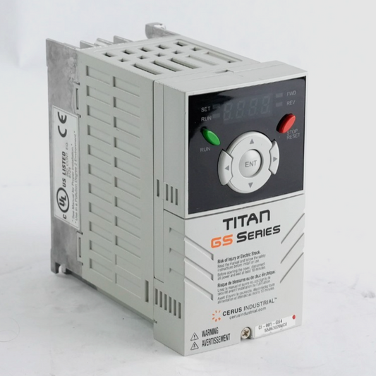 CERUS Industrial Titan GS Series CI-001-GS4 AC Drive 480V 3.6A 3-Phase CI001GS4