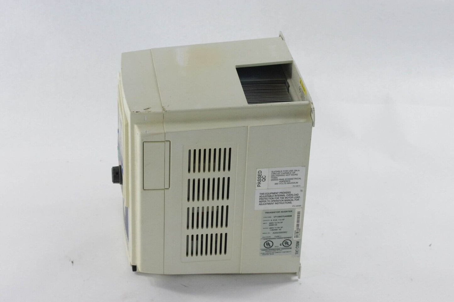 Toshiba VT130G7U4080B G7 Transistor Inverter AC Drive 7.5HP 460V