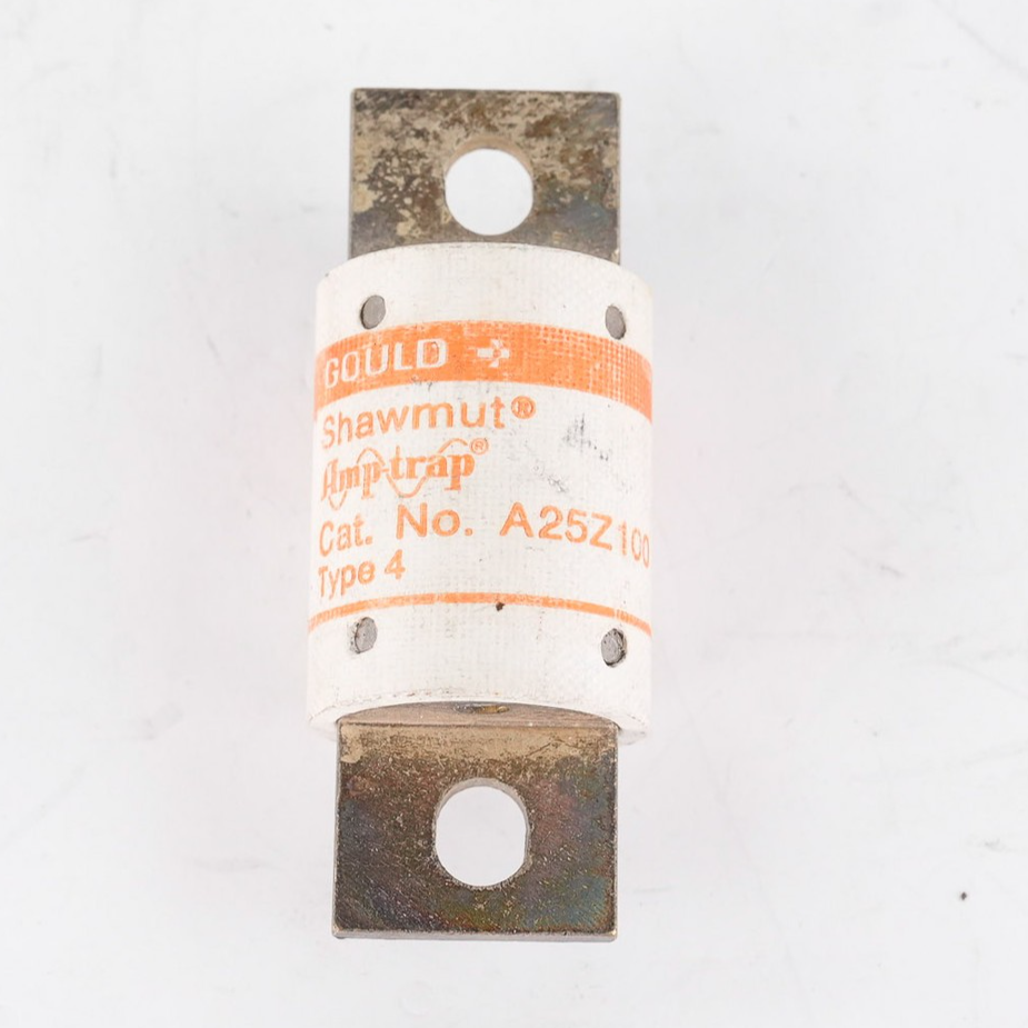 Gould Shawmut A25Z100 Amptrap Fuse Type 4