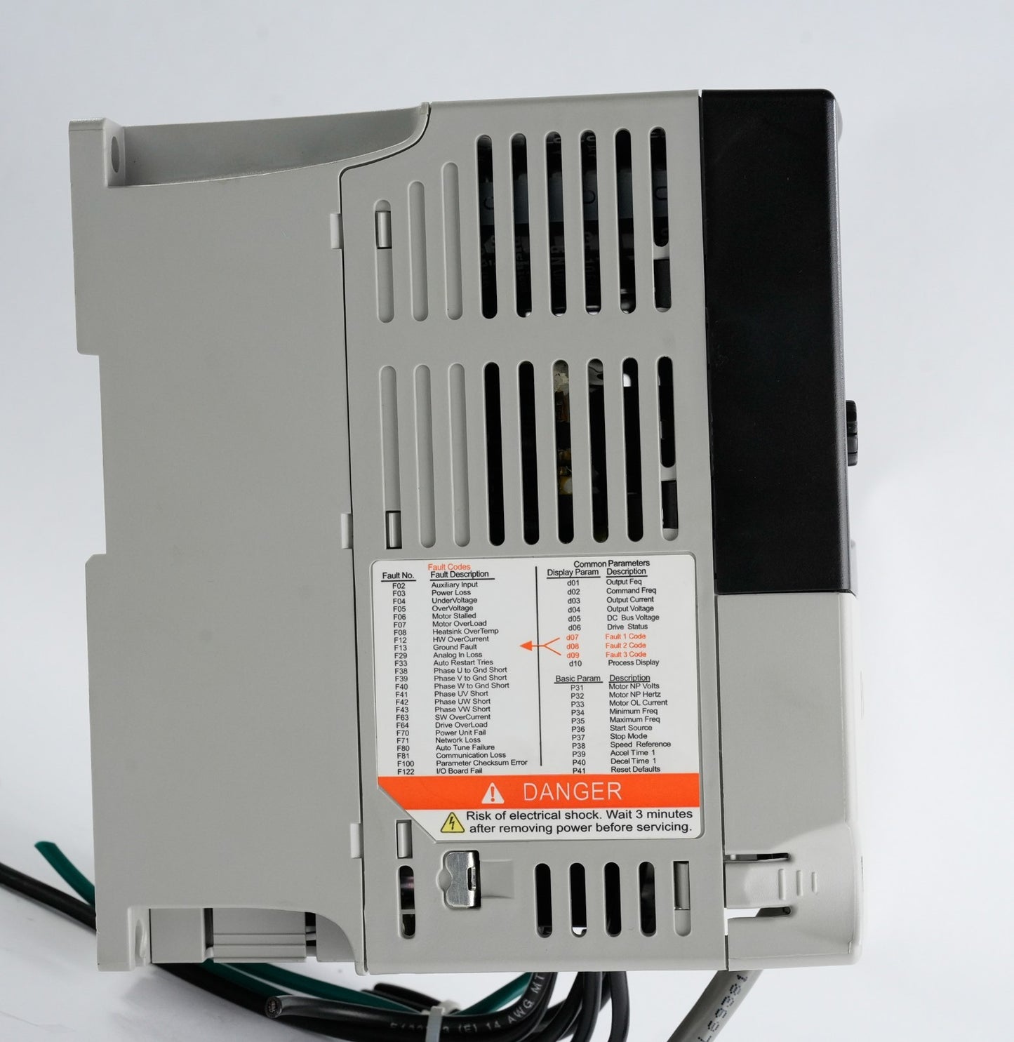 Allen Bradley 22A-D4P0N104 /A PowerFlex Variable Frequency Drive 3Ph 480V 2HP