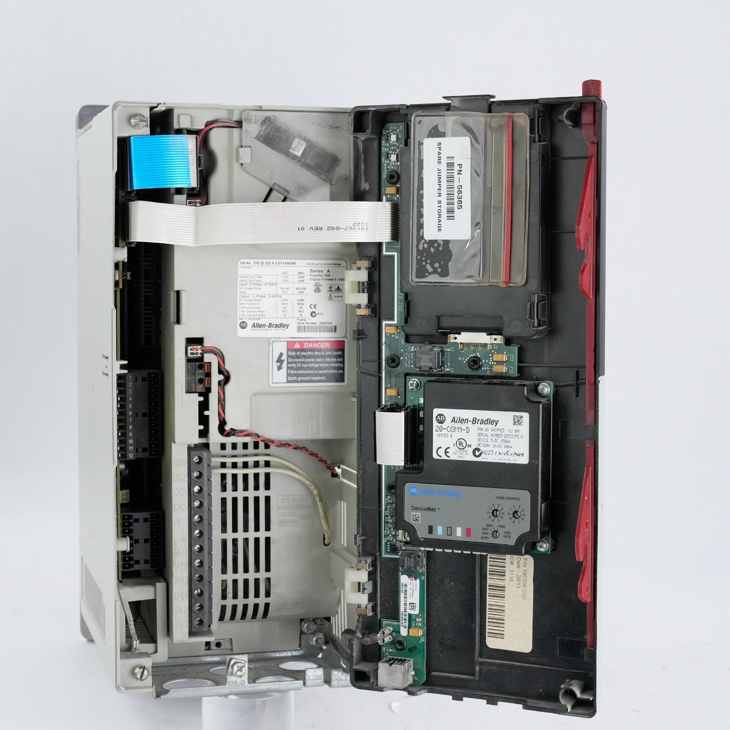 Allen Bradley 20DD022A0EYYANGNE Ser A Powerflex 700S 3-Phase 480V 15HP Drive