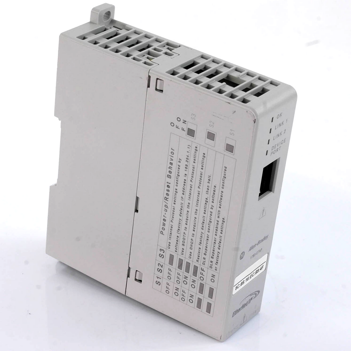 Allen Bradley 1783-ETAP Stratix EtherNet/IP Tap 3-Port 24VDC 1783ETAP Module
