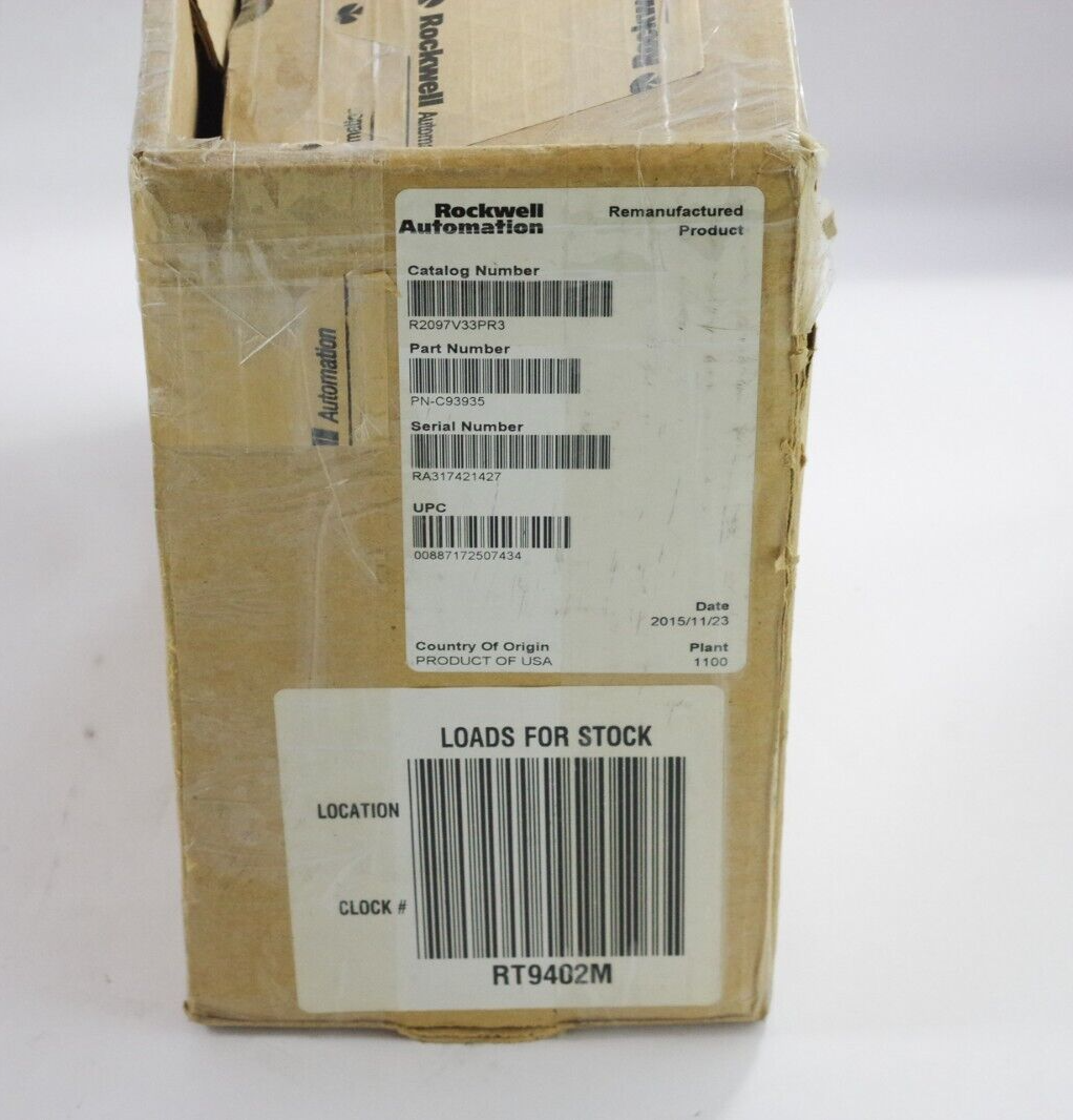 Allen Bradley Kinetix 300 2097-V33PR3 /A Servo Drive - AB Remanufactured Surplus