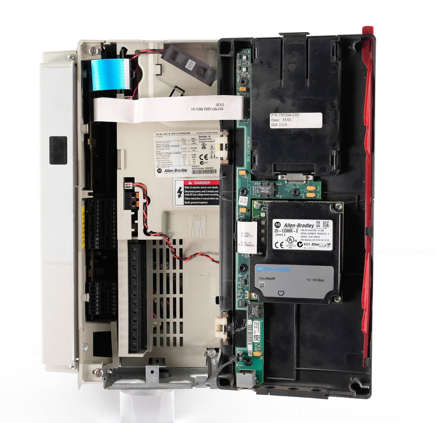 Allen Bradley 20DD3P4A3EYNACASE /A PowerFlex 700S AC Drive 3-Phase 480V