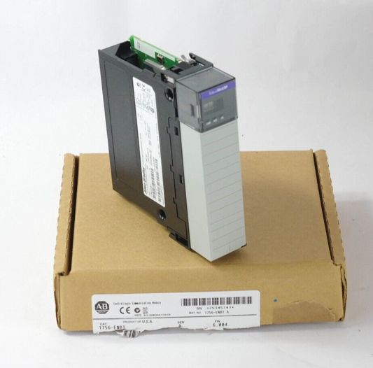 ALLEN BRADLEY 1756-ENBT SERIES A FW 6.004 COMMS MODULE / 1756ENBT - Open Box