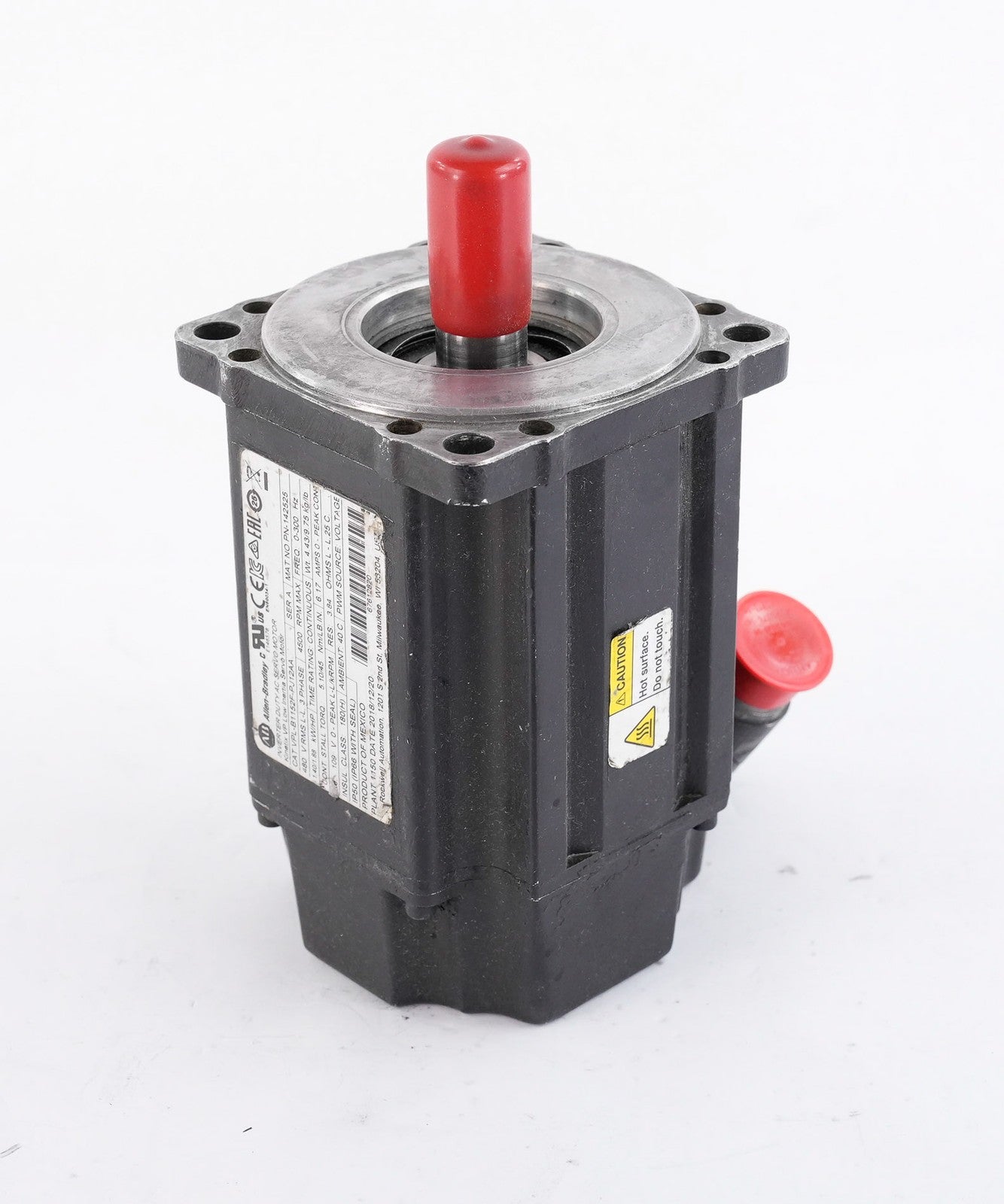 Allen Bradley VPL-B1152F-PJ12AA /A Inverter Duty AC Servo Motor 480V 3-Phase