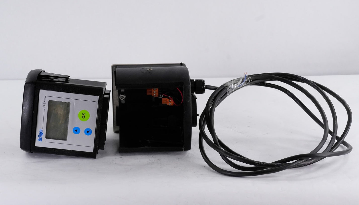 Drager P3U Polytron 7000 Gas & Oxygen Detector 8317610 + Cable