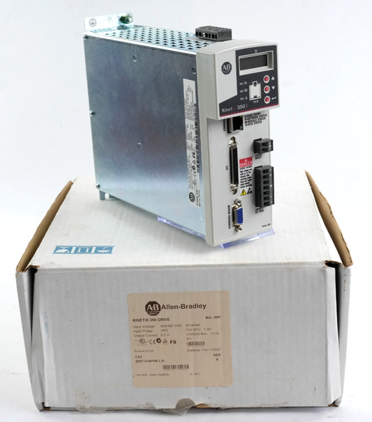 Allen Bradley 2097-V34PR6-LM /A Kinetix 350 Servo Drive 2097V34PR6LM - Open Box