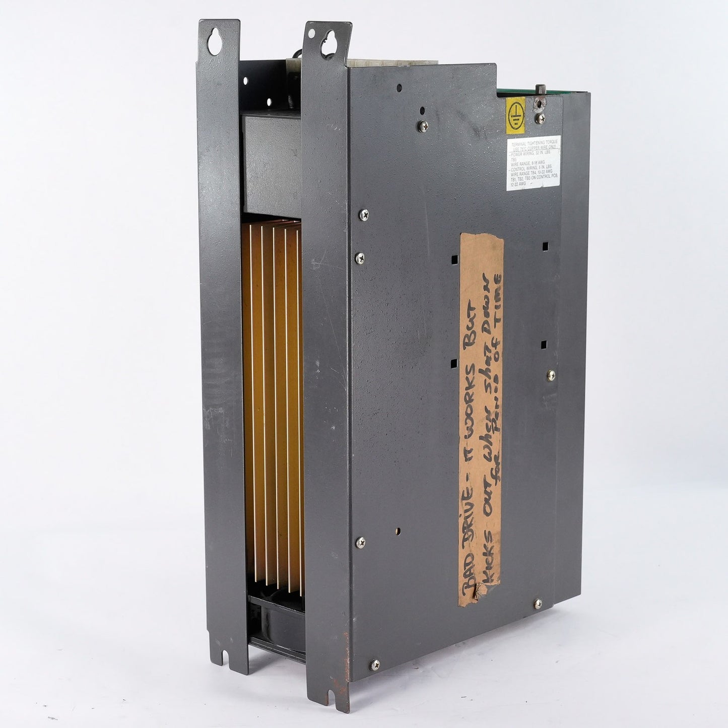 Allen Bradley 1391B-ESAA15-AQB /D Bulletin 1391 AC Servo Drive - For Parts