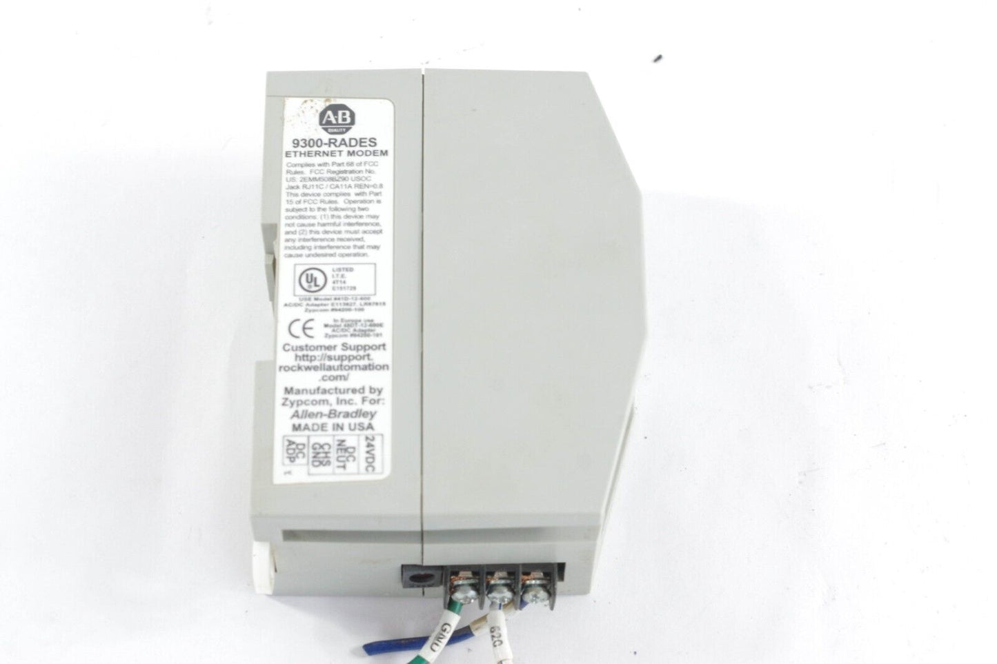 Allen Bradley 9300-RADES Remote Access Ethernet Modem