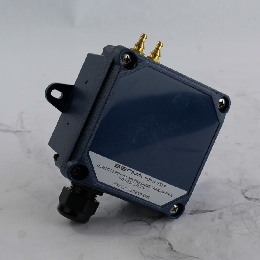 Senva PDP31-002-A Low-Differential Air Pressure Transmitter PDP31002A