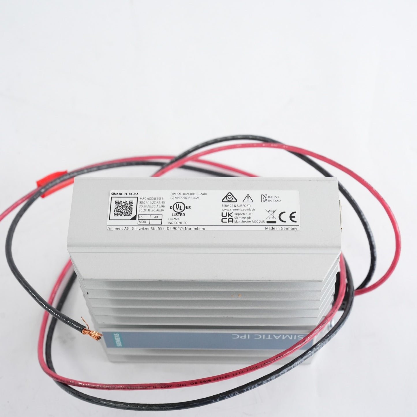 Siemens Simatic IPC BX-21A / BX21A / 1P 6AG4021-0BC00-2AB1