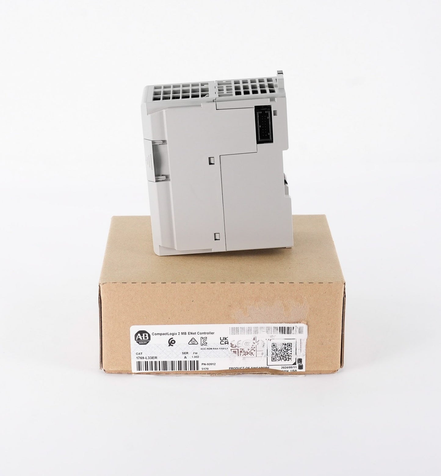 Allen Bradley 1769-L33ER /A CompactLogix 5370 Controller 2MB ENet - Open Box