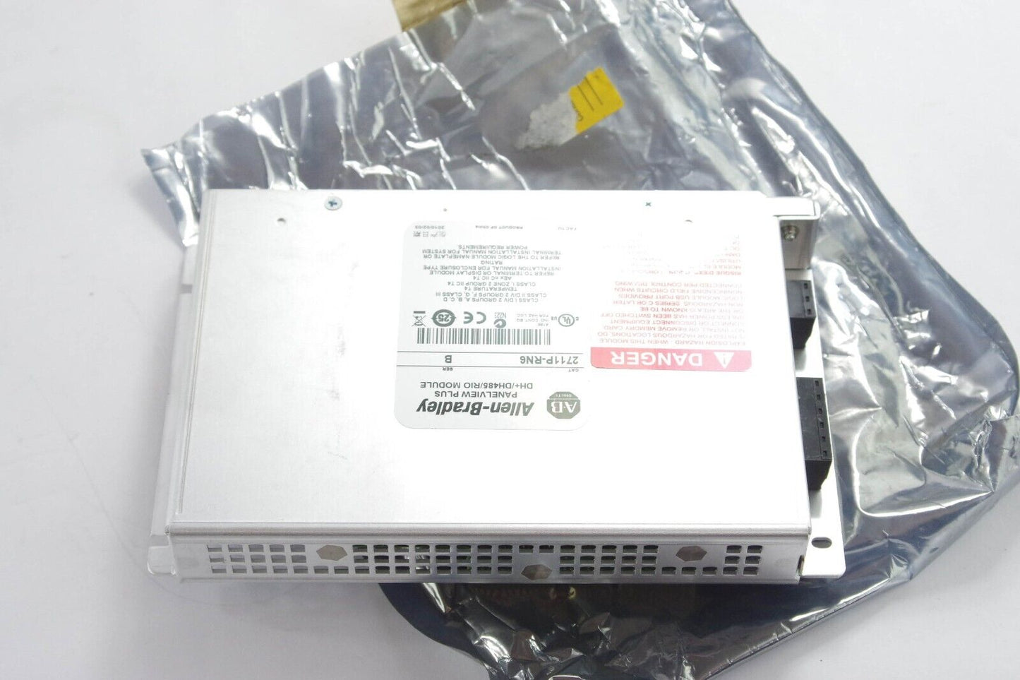 Allen Bradley 2711P-RN6 / 2711PRN6 Ser B PanelView Plus DH+/DH485/RIO Module