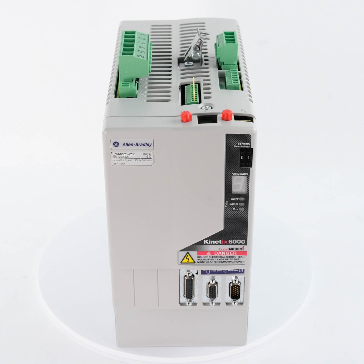 Allen Bradley 2094-BC02-M02-S Ser C Kinetix 6000 460V 15A Axis Module - Open Box
