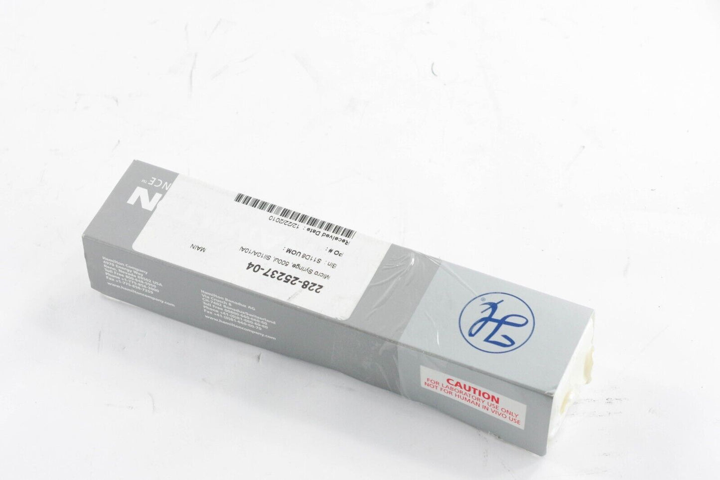 HAMILTON 500µL Micro Syringe # 228-25237-04 - Shimadzu SIL-10A/10Ai/10AF