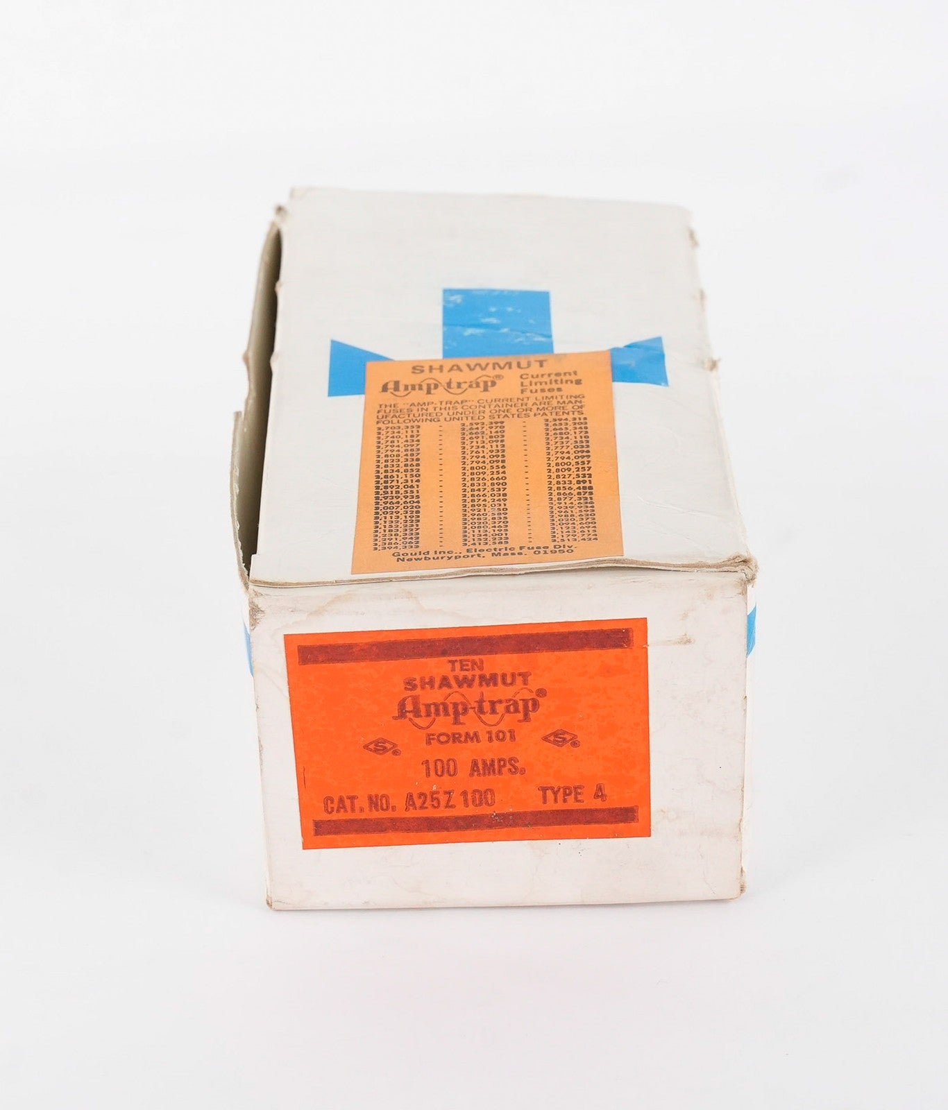 Gould Shawmut A25Z100 Amptrap Fuse Type 4 - Open Box