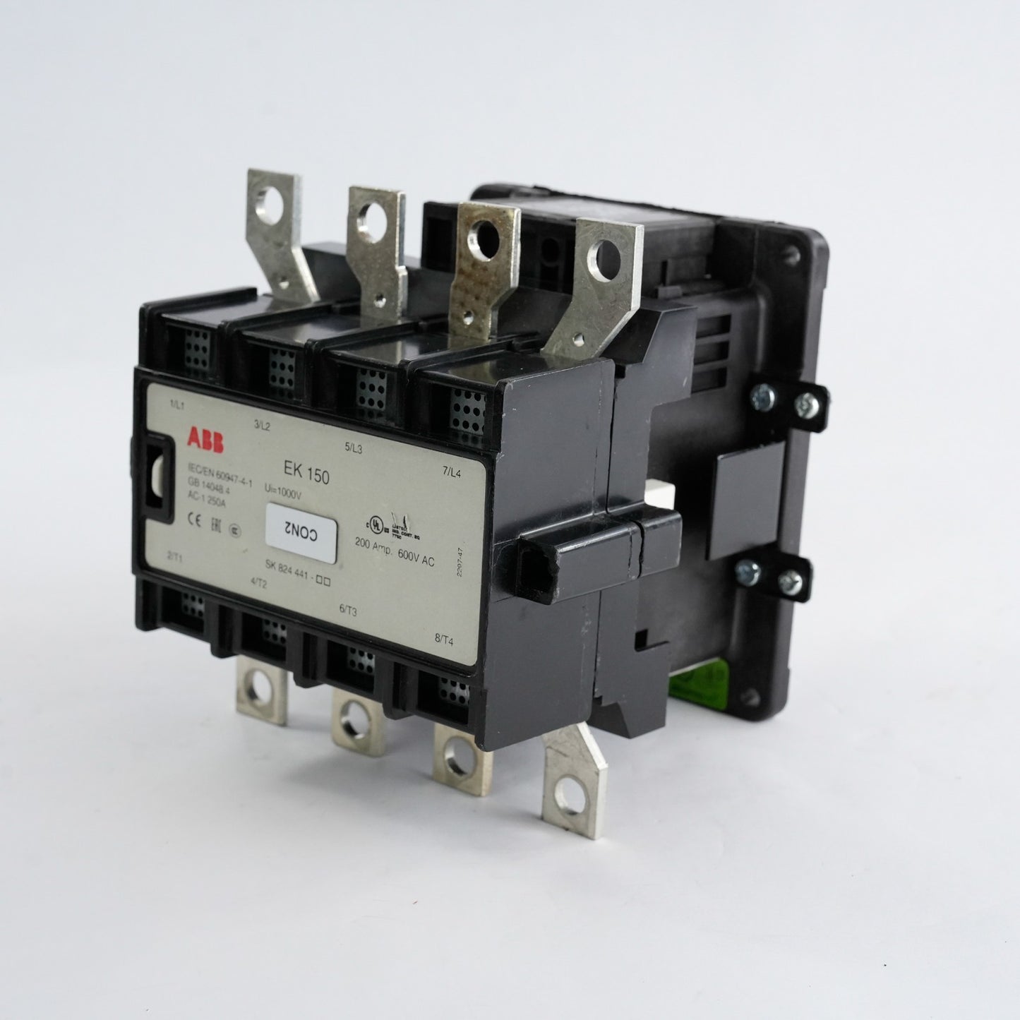 ABB EK 150 Power Contactor SK 825 400-AF EK 150 ac-1 250 200A 600 SK SK 824 441