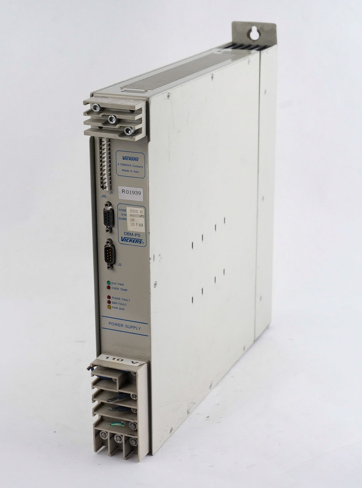 Vickers DBM-PS CG2001 02 Servo Drive Power Supply DBMPS - For Parts