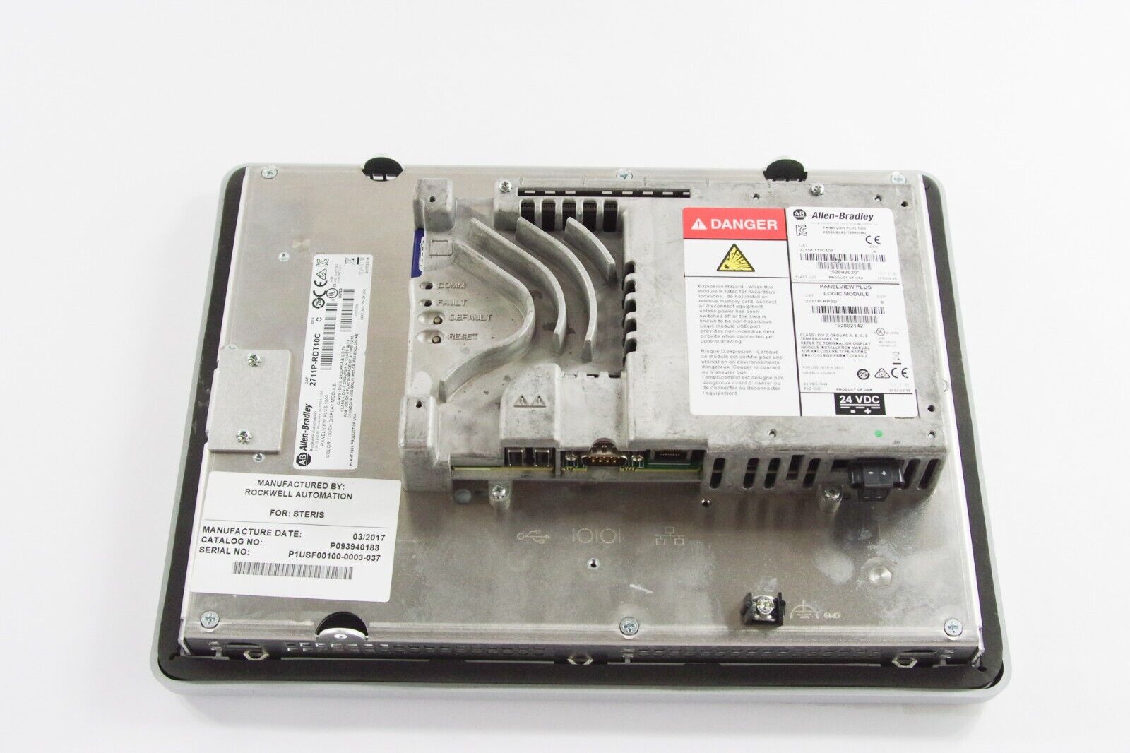 Allen Bradley 2711P-T10C4D8 PanelView Plus 6 2711P-RP8D Ser B +