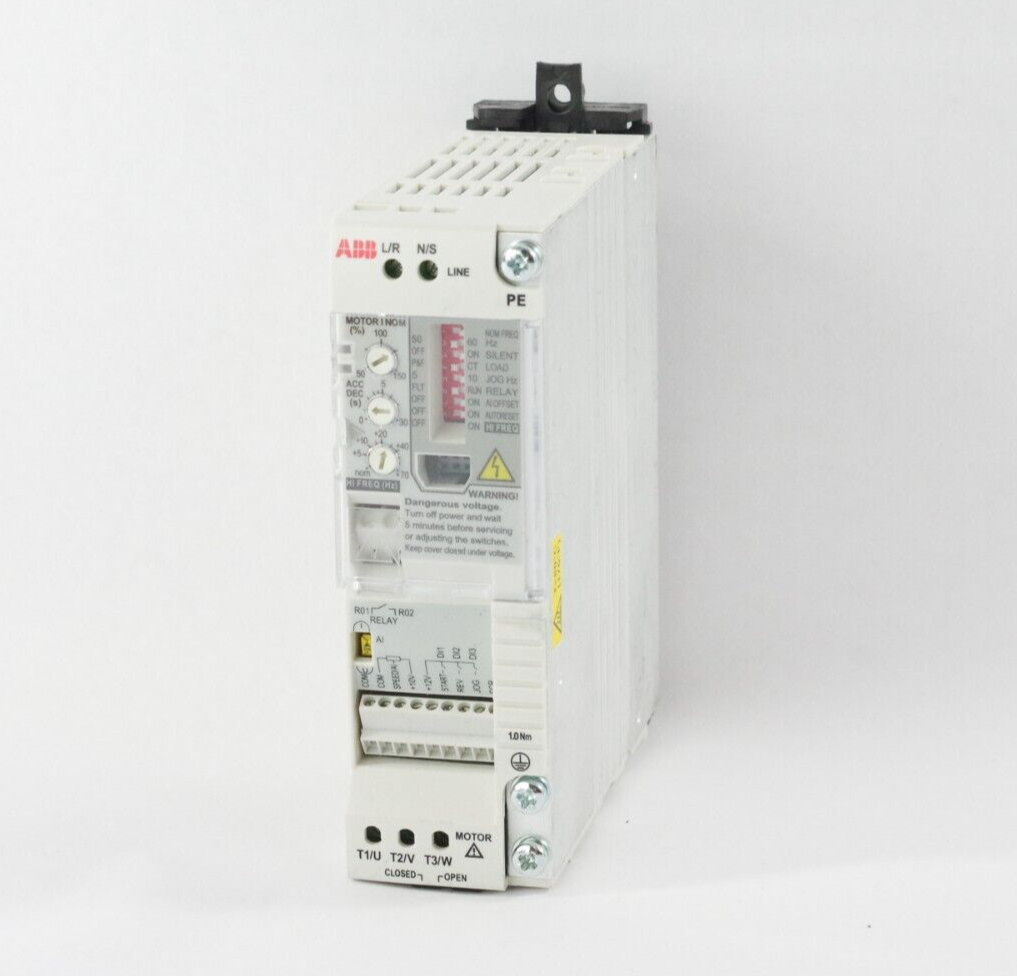 ABB ACS55-01N-02A2-1 Variable Frequency 1/2HP Drive AC motor Speed Controller