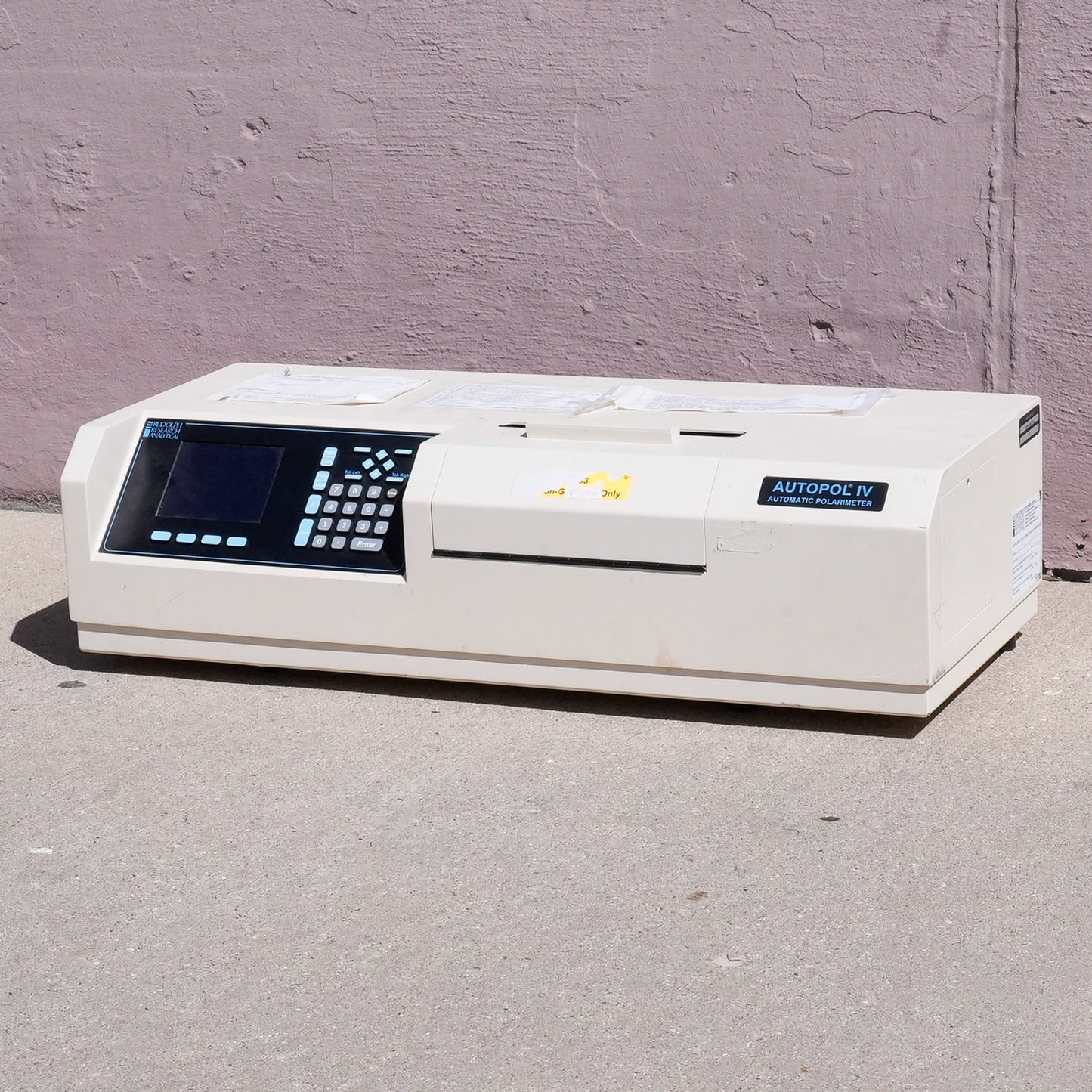 Rudolph Research AP IV_6W Automatic Polarimeter APIV6W Untested