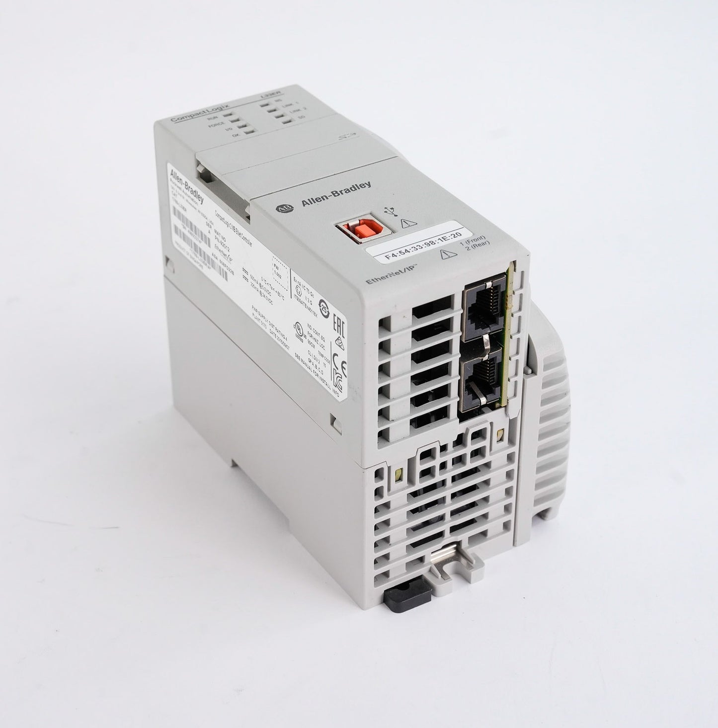 Allen Bradley 1769-L33ER /A CompactLogix 5370 Controller 2MB 1769L33ER + ECR