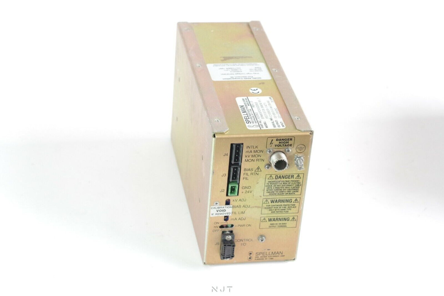Spellman High Voltage 20W X-Ray Generator X2063 REV.D EMP65P20X2063