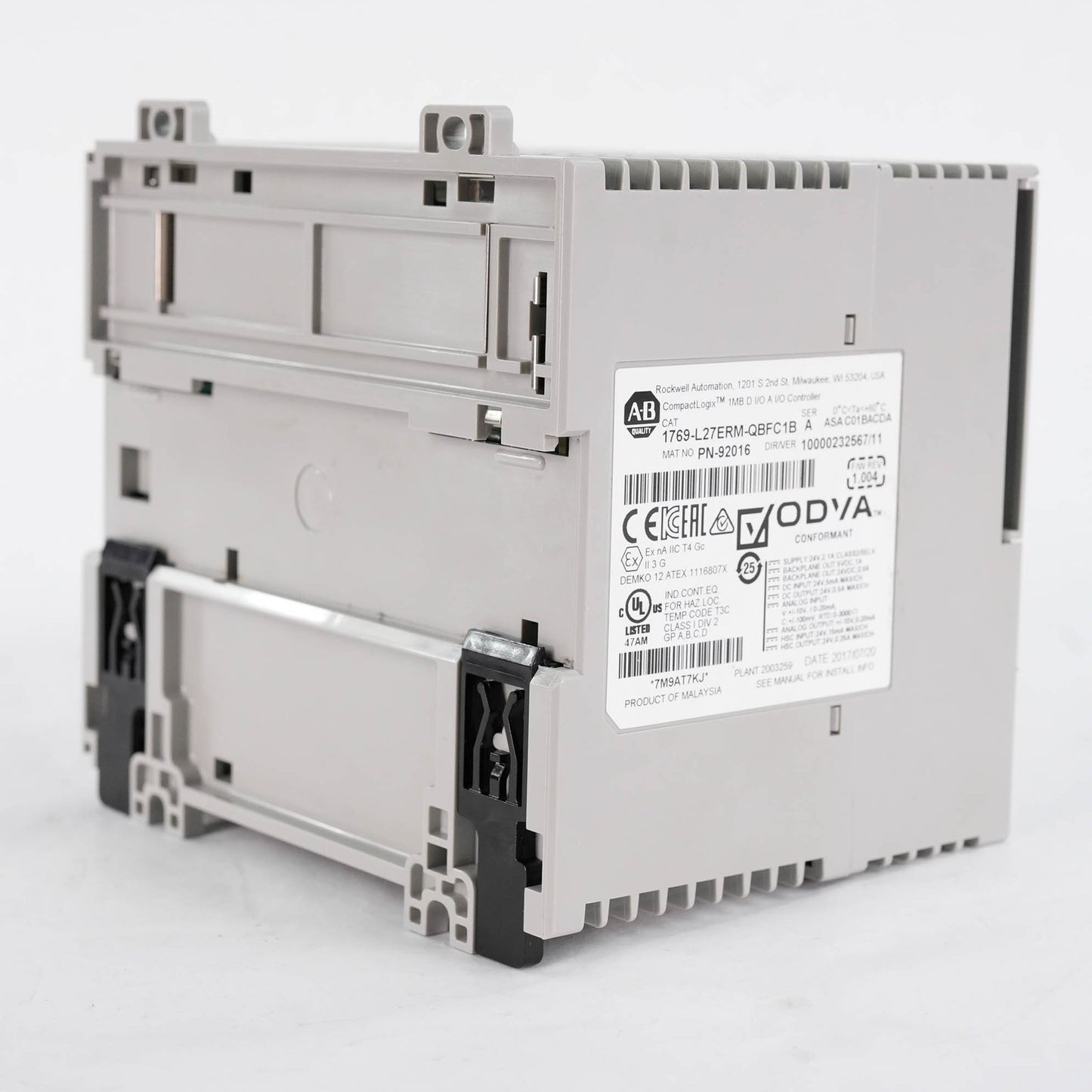 Allen Bradley 1769-L27ERM-QBFC1B Ser A CompactLogix 5370 L2 Controller
