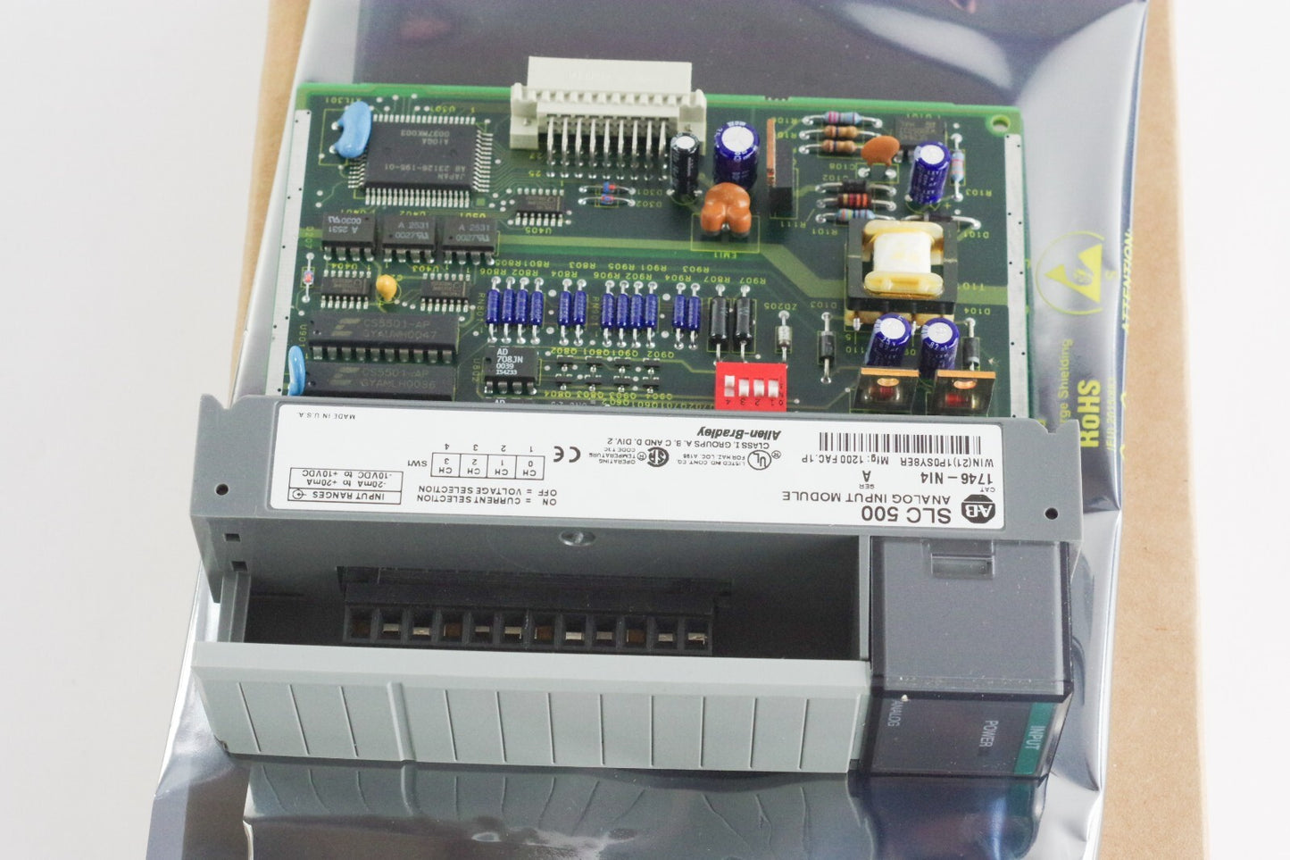 Allen Bradley 1746-NI4 /A SLC500 Analog Input Module - Refurbished & Repacked