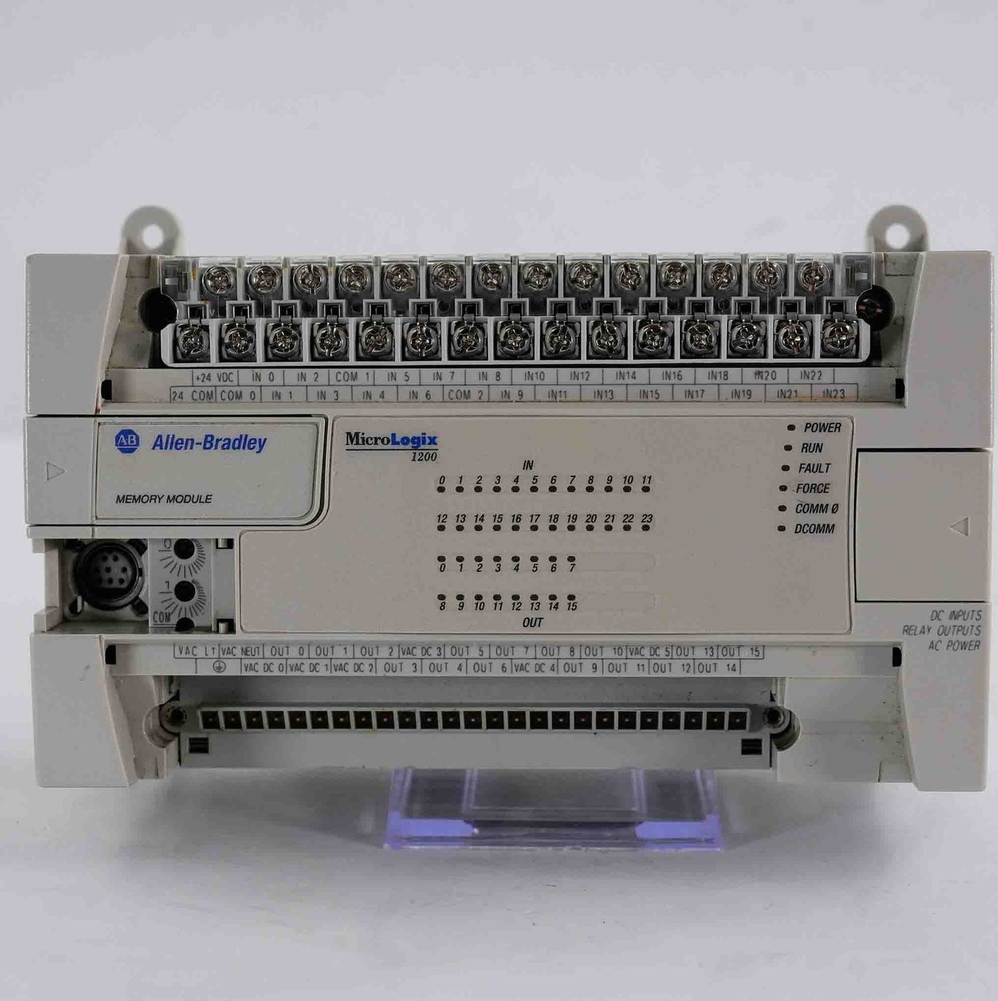 Allen Bradley 1762-L40BWA /C Rev E MicroLogix 1200 Controller 1762L40BWA