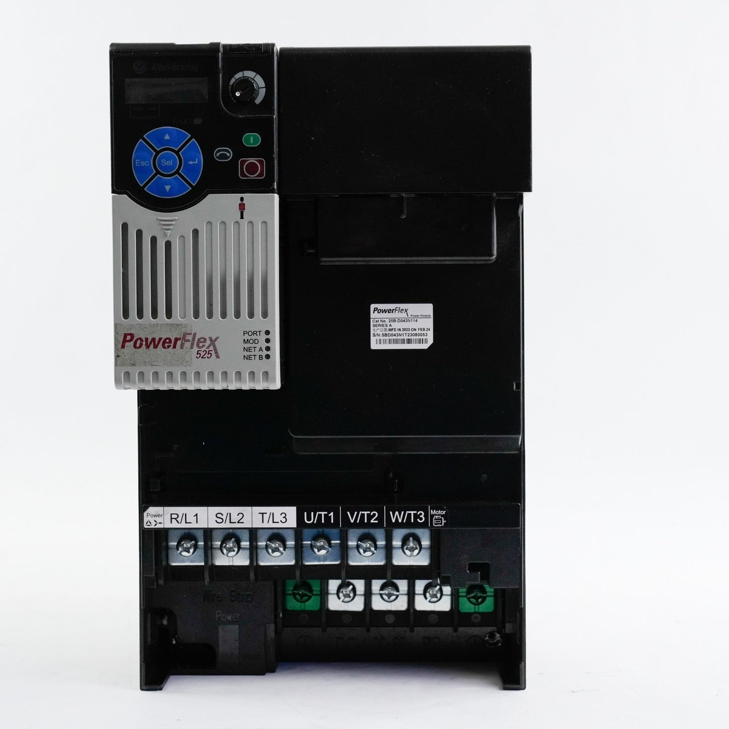 Allen Bradley 25B-D043N114 /A PowerFlex 525 AC Drive 3Ph 25BD043N114 25HP 480V