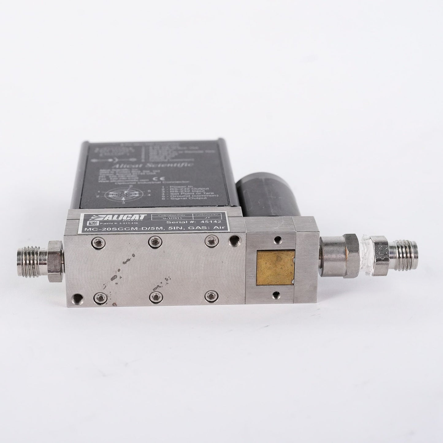 Alicat Scientific MC-20SCCM-D/5M Mass Flow Controller 20 SCCM MC20SCCMD5M 24VDC