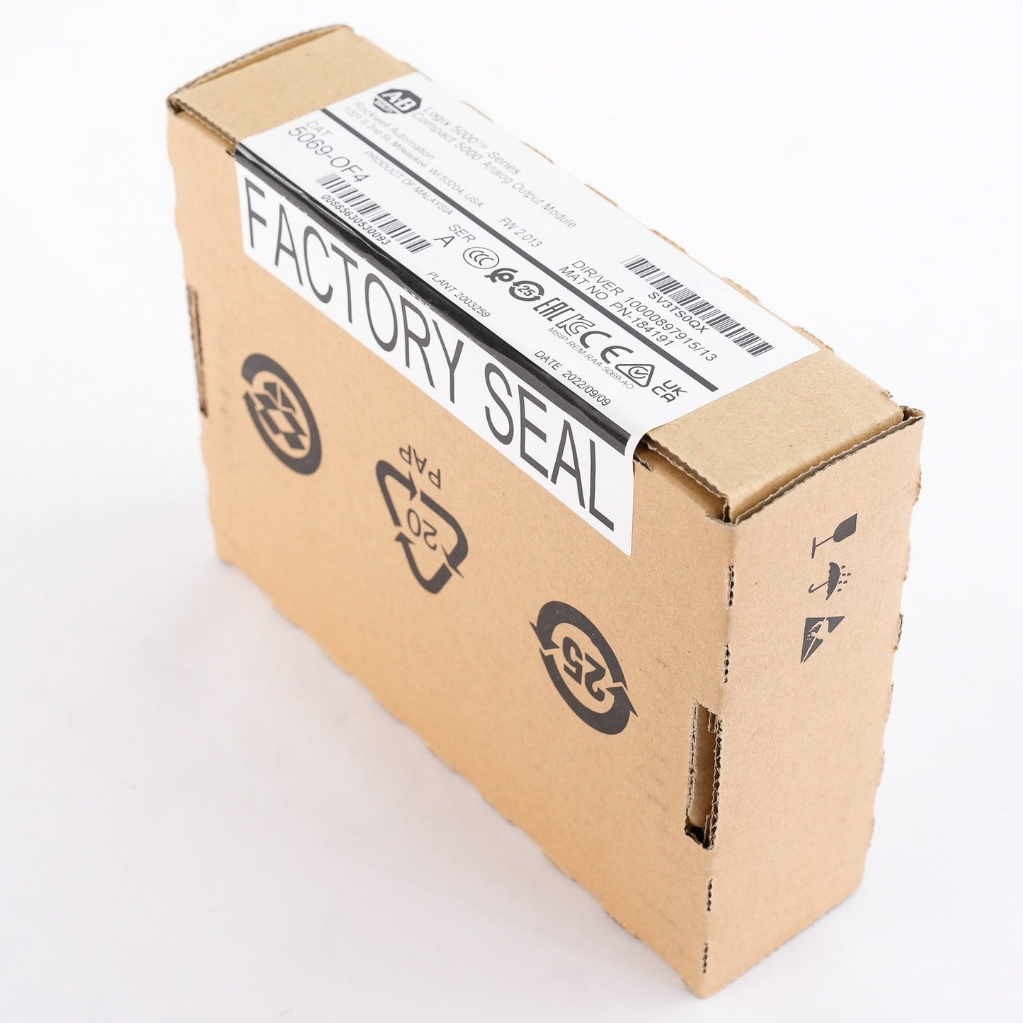 Allen Bradley 5069-OF4 /A Logix 5000 4-Ch Analog Output Module - Sealed Surplus