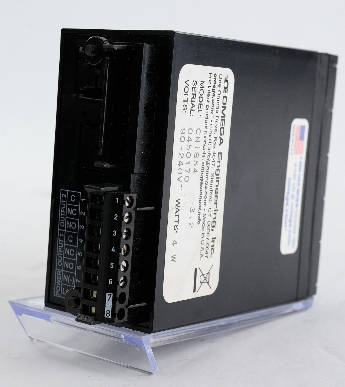Omega Engineering CNi854 90-240V 4W 1/8 TEMP/PROC CONTROLLER
