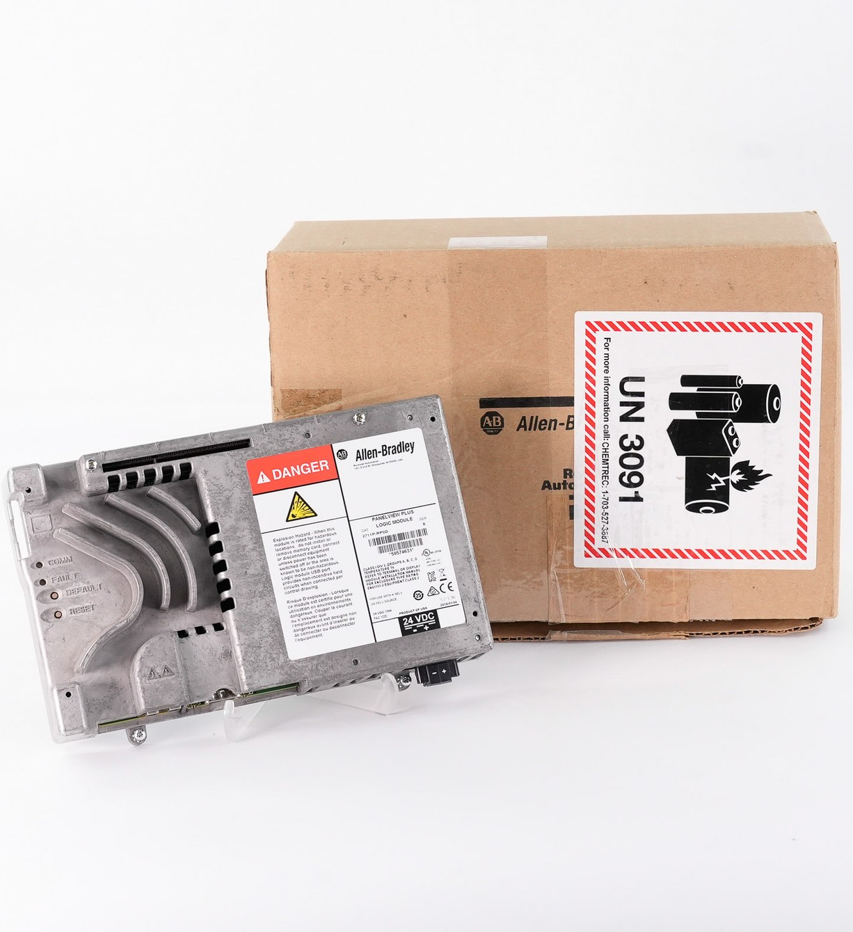 Allen Bradley 2711P-RP8D /B PanelView Plus Logic Module - Without Original Box