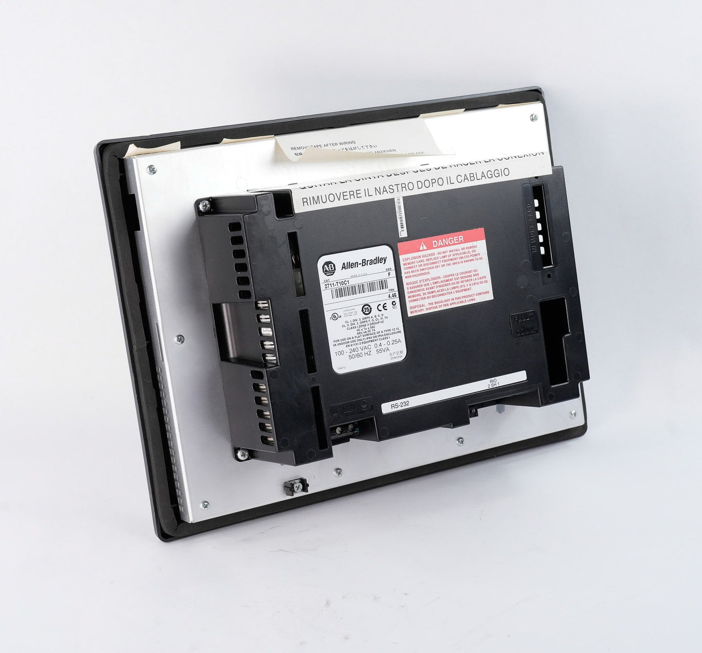 Allen Bradley 2711-T10C1 /F PanelView 1000 Color 2711T10C1 - Lightly Used Ser F