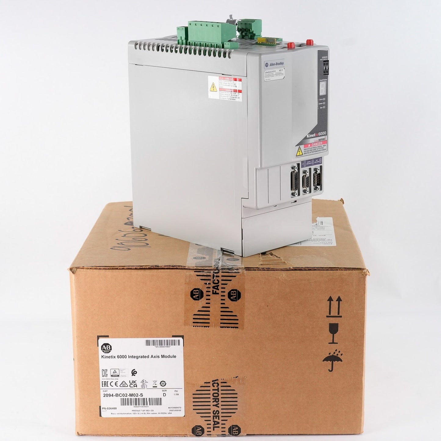 Allen Bradley 2094-BC02-M02-S /D Kinetix 6000 Integrated Axis Module - Open Box