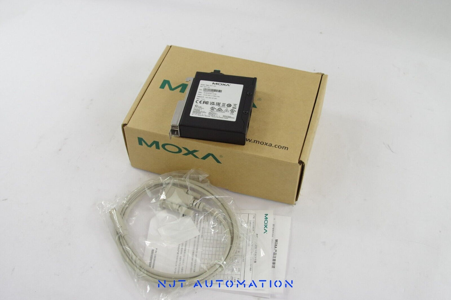 MOXA NAT-102 Industrial Network Address Translation (NAT) Router PN 309320000002