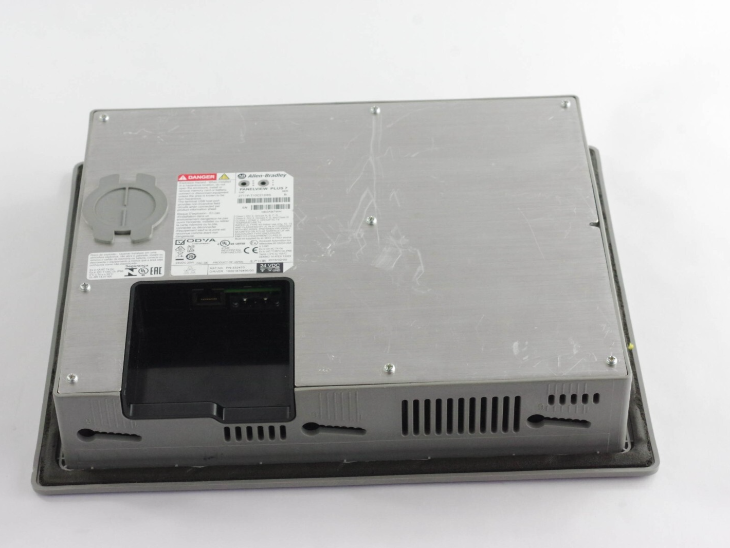 Allen Bradley 2711P-T10C21D8S /B Panelview Plus 7 Touchscreen HMI Color Display