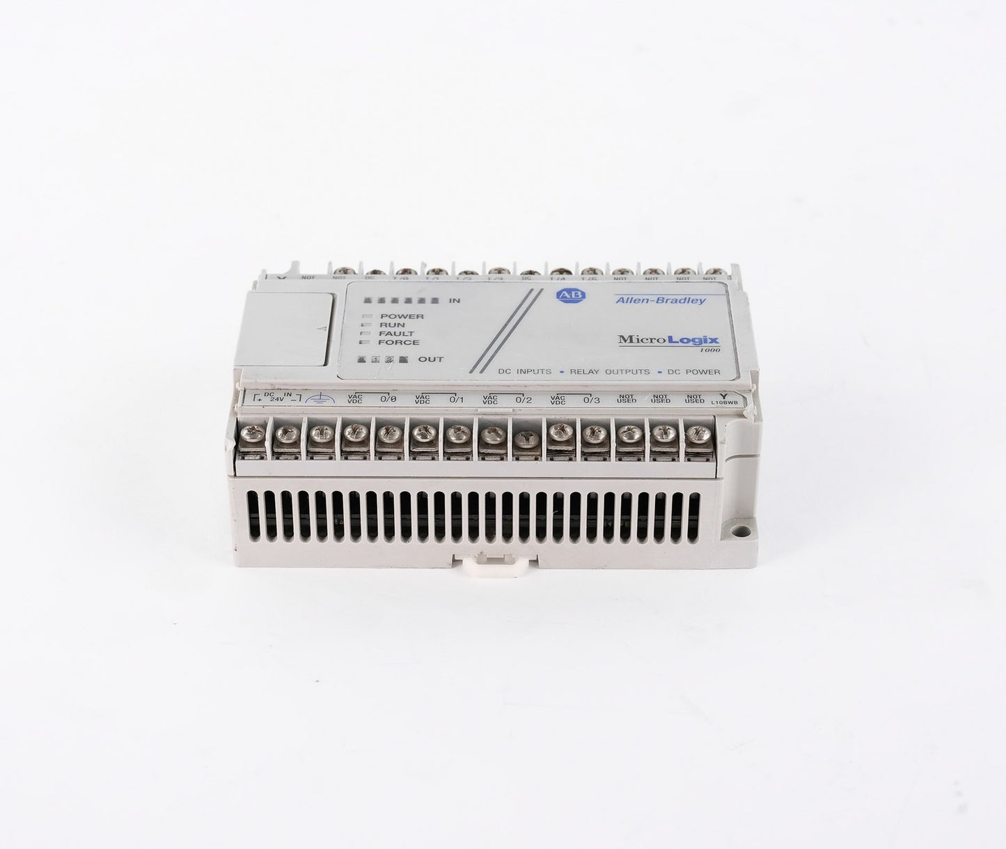 Allen Bradley 1761-L10BWB /F FW 1.1 MicroLogix 1000 PLC Controller 1761L10BWB