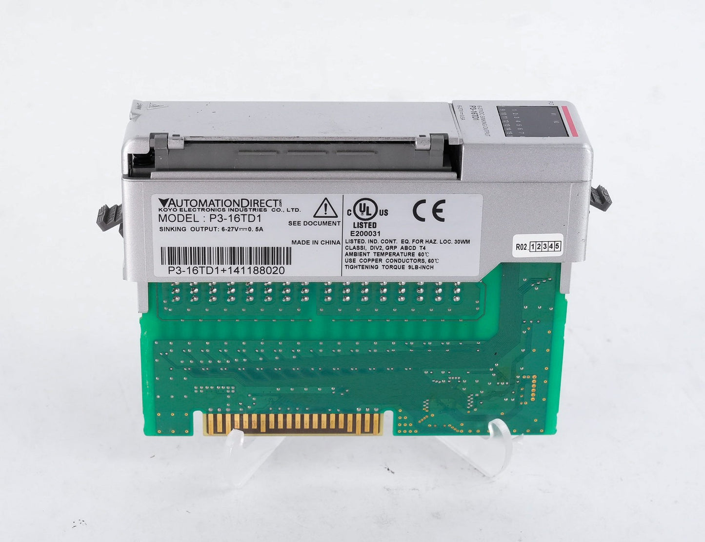 AutomationDirect Productivity3000 P3-16TD1 16-Pt Sinking Output Module P316TD1