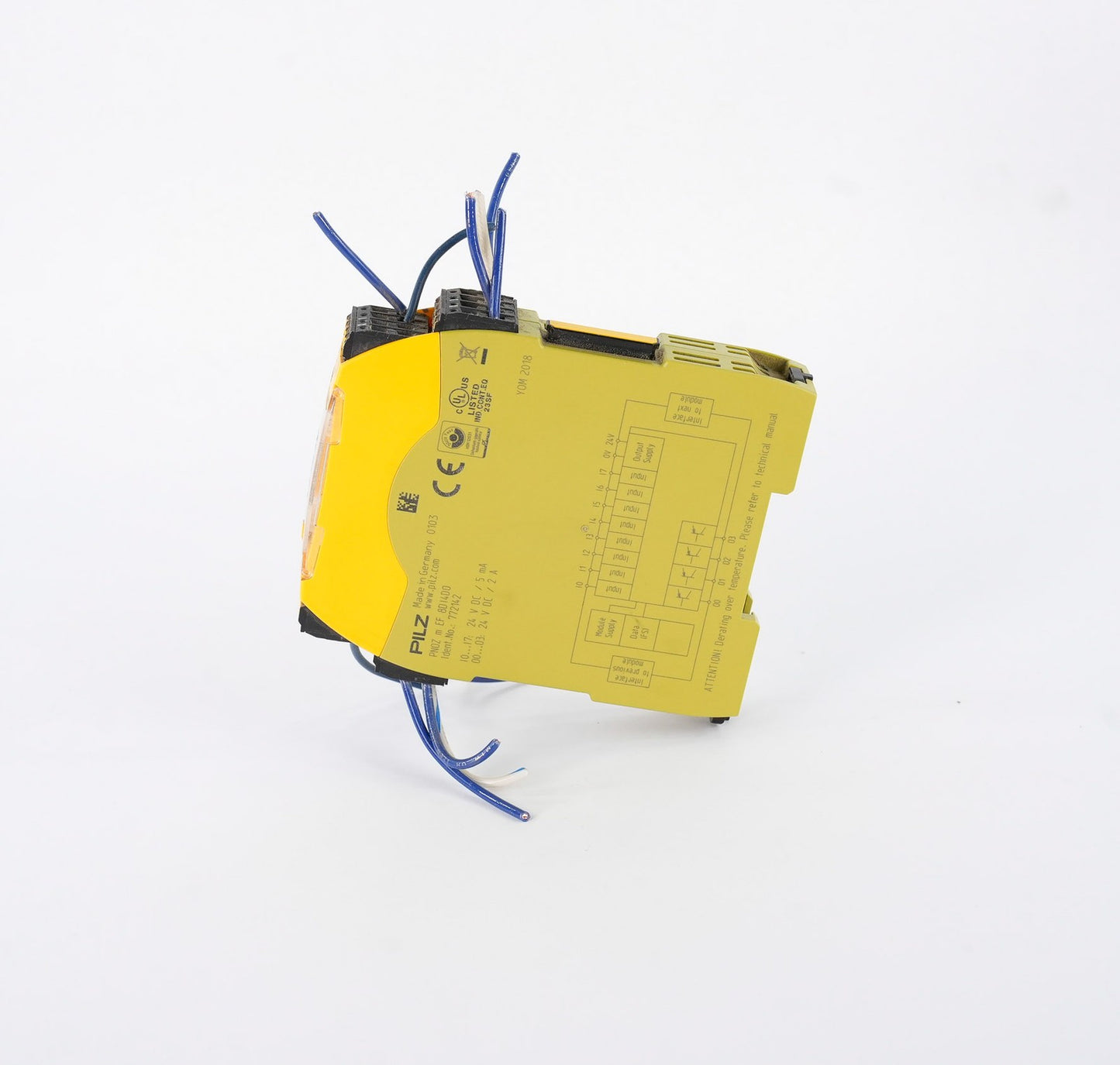PILZ PNOZ m EF 8DI4D0 772142 Safety Relay Module Unit