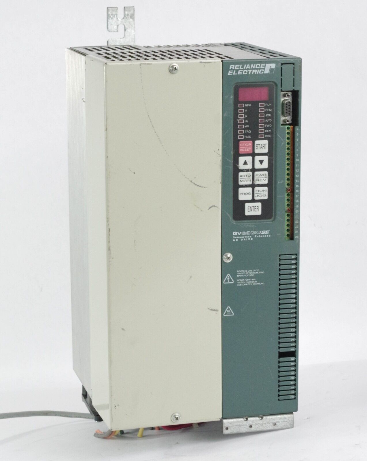 Reliance Electric GV3000E-AC030-AA-DBU / GV3000/SE Sensorless AC Drive 480VAC