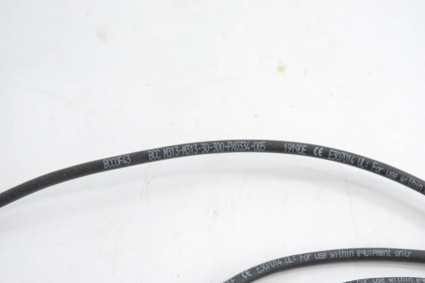 4x Balluff BCC0F43 Double-ended cordset M8 3-Pin BCC M313-M313-30-300-PX0334-005